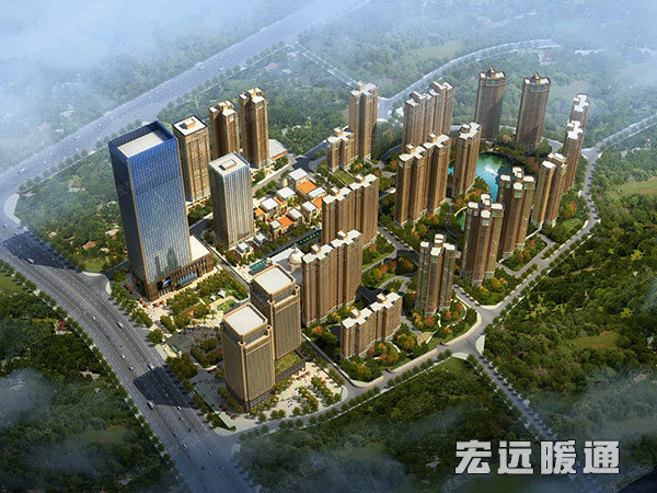 第六都全房地暖采暖案例